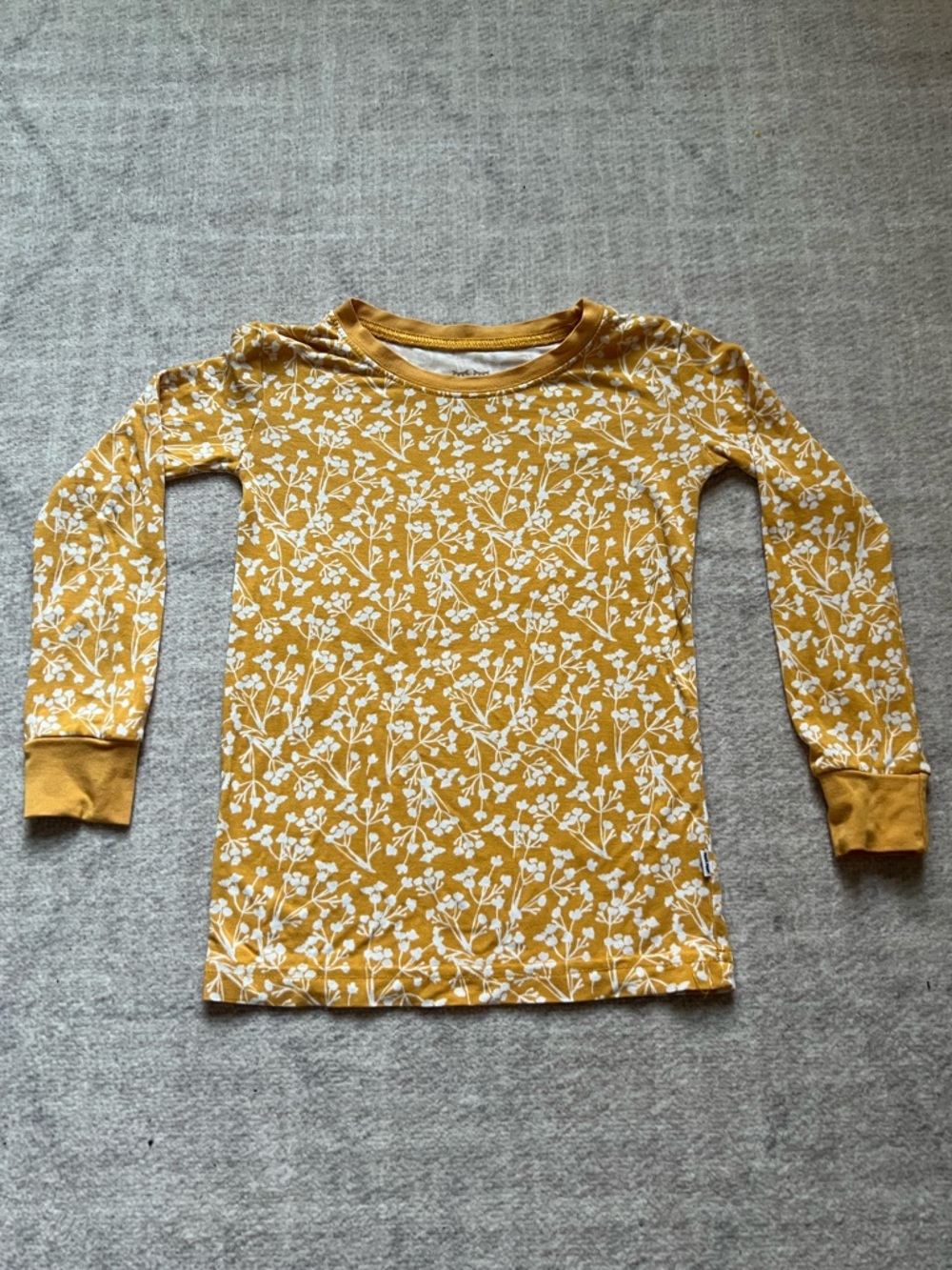 Little Sleepies Golden Poppies Bamboo Two-Piece LS Pajamas (2T) - Picture 3 of 7